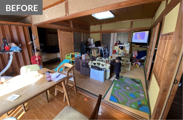 お部屋のリフォーム事例１ビフォー